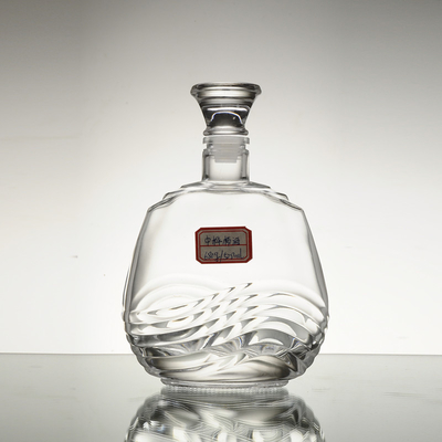 500ml グラス アルコール ボトル 凍結/透明/塗装色