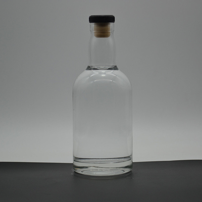500ml グラス アルコール ボトル 凍結/透明/塗装色