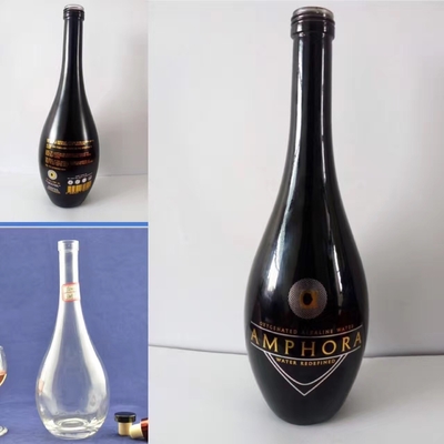 500ml/700ml/750ml エクストラヴァージン オリーブオイル ドレスリングソースのためのガラスボトル オーダーメイド 卸売