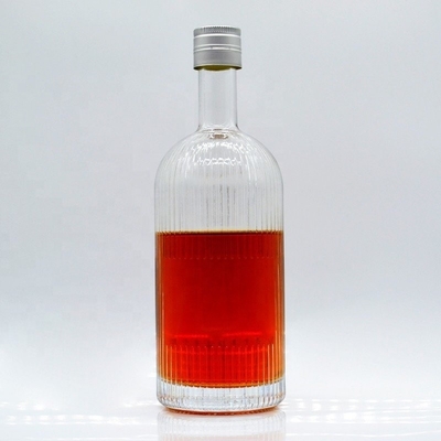 カスタム 空き酒瓶 1L ウォッカ 独特のデザインのガラスボトル エクスプレス送料