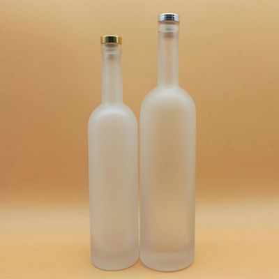 電子カスタムウォッカ 高級OEM/ODM 750ml ウイスキーガラスボトル