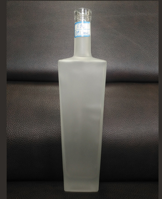 500ml グラスボトル 飲料 酒 ブランデー ウィスキー ウォッカ ジン ラム デカルラベル