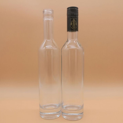 スーパーフリントガラスカラー素材 750ml 飲料用カスタマイズされたガラスボトル