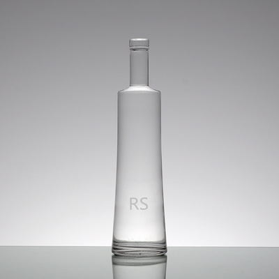 空き透明 700ml コークトップ 透明 ウォッカ ガラスボトル
