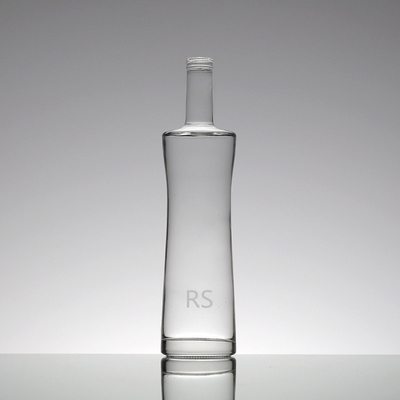空き透明 700ml コークトップ 透明 ウォッカ ガラスボトル