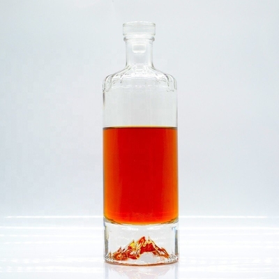 スーパーフリントガラス素材 丸いボトル 0.5L/500ml/700ml