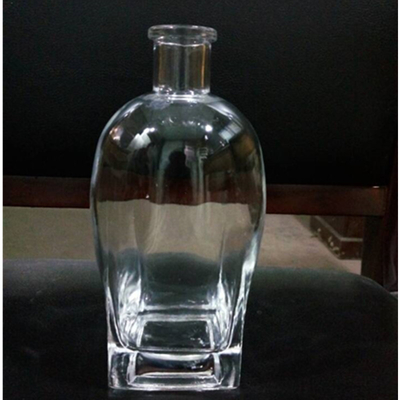 オーダーメイド 500ml 700ml 750ml 空の酒 ワイン ブランデー グラスボトル ウォッカ用 ガラスコルク