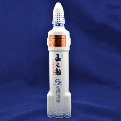 カスタム 750ml ロケット形ボトル ボッカ グラス ボトル オンライン 飲み物 スクリューキャップ