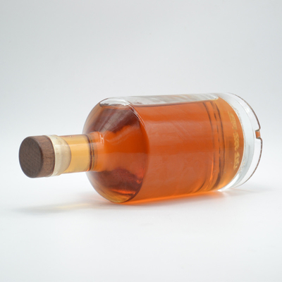 750ml ウイスキー 空き エクストラ フリント ウォッカ 丸い ガラス ボトル 飲み物