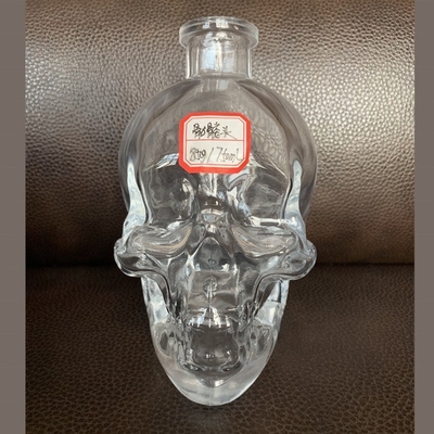 デカール 1000ml 表面処理 頭蓋骨 ガラスボトル