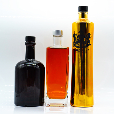 デカールと表面処理 スーパーフリント ガラスボトル 700ml 750ml 1000ml スピリット