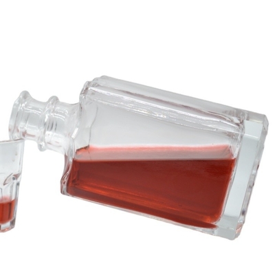 ガラスのボトル容量 750ml 山底丸フリントボトル四角肩 ジンウイスキー