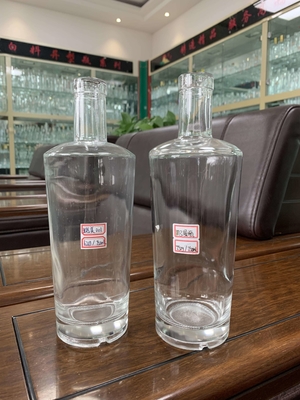 オーダーメイド 500ml 750ml 1L リコールスピリット ガラスボトル スーパーフリントガラス素材