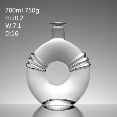スーパーフリント 500ml 700ml 750ml ブランデー 酒 ワイン ガラス ボトル