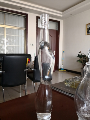 350ml 500ml 750ml オーダーメイド 女性ボディ形ガラスボトル