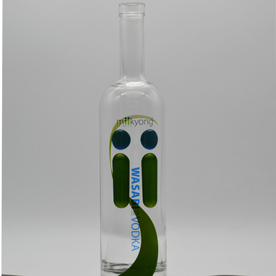 200ml/300ml/500ml/700ml/750ml/1000ml 酒類ボドカを大量に飲むためのガラスボトル