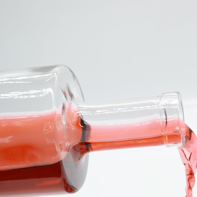 200ml/300ml/500ml/700ml/750ml/1000ml 酒類ボドカを大量に飲むためのガラスボトル