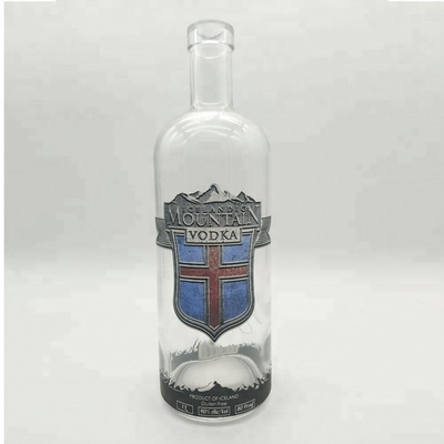 工業飲料 1L ロング ネック ガラスボトル