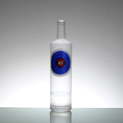 750ml ロシアン・ウォッカ ガラスボトル 無料サンプルとスーパー・フリントガラス素材