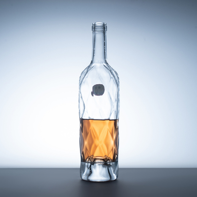 700ml ホワイトウイスキーのデカンター ウォッカ ミネラル 750ml スピリット グラス 酒瓶 コークシール