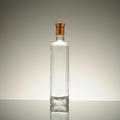 コラー素材 コーク付きワイン用ガラスボトル 蓋 750ml 空のXOブランデーボトル