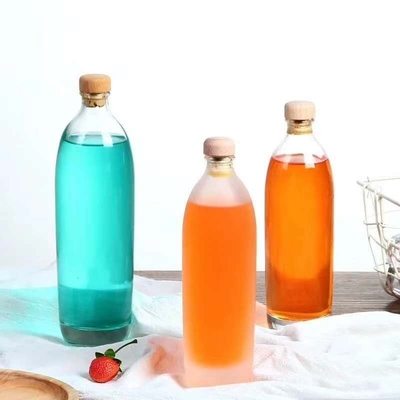 750ml 酒類用ガラスボトル 空のジン リサイクルされたラム ウイスキー ウォッカ OEM/ODM 受け入れられる