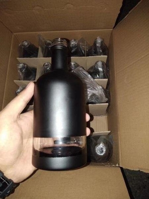 ウォッカ/ブランデー/ウイスキー用 グラスボトル 500ml 700ml