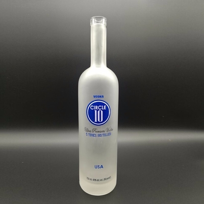 彫刻/凍結/デカル/スプレー ガラスボトル 750ml/1000ml ウォッカ ウィスキー ブランディ ラム ジン