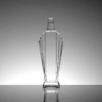 丸いコルクトップ蓋 ガラスボトル 550ml 700ml 750ml ボッカ ジン ラム 円筒形