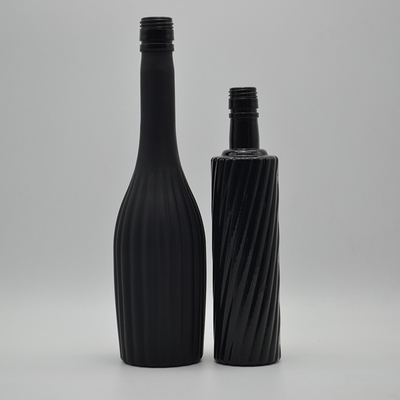 375ml 750ml カスタマイズされた冷凍ガラスワインボトル