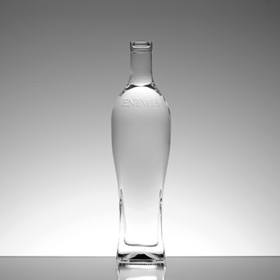 750ml 700ml クリアコルクトップ スピリットワイン ガラスボトル スーパーフリントガラス素材