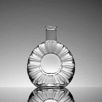 750ml 700ml クリアコルクトップ スピリットワイン ガラスボトル スーパーフリントガラス素材