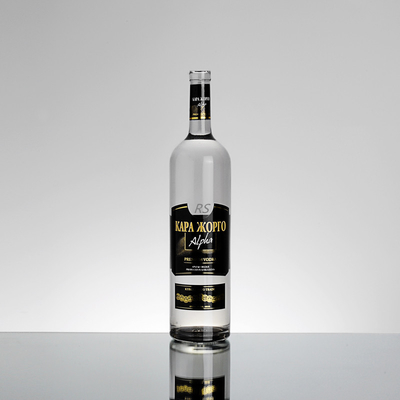750ml ロシアン グアラ ガラス ボトル ウォッカ リキュア スーパー フリント ガラス 材料