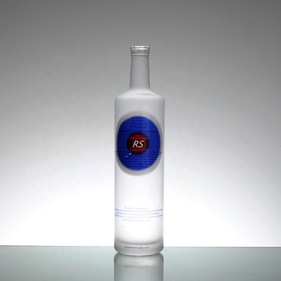 1リットルの透明ガラスボトル 飲み物 貿易保証 支払い 工業飲料