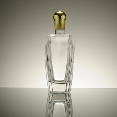 氷表面処理 フランス方形のガラスボトル 700ml 500ml / 250ml容量