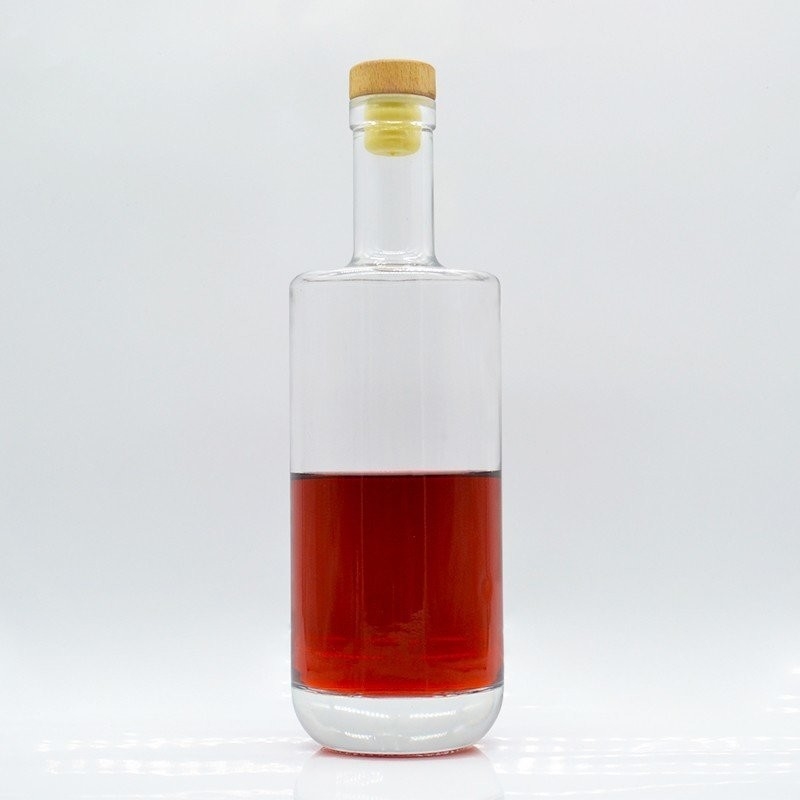オーダーメイド アルコール ウィスキー コーク ウォッカ ボトル エクストラ フリント シリンダー 750ml ガラス ボトル