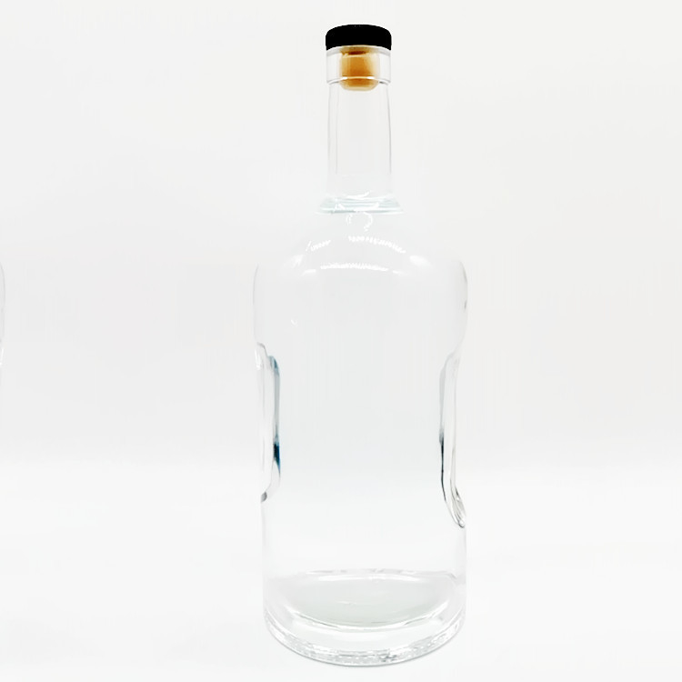 カリフォルニアの 1750ml ウイスキー・スピリット用の スーパー・フリントガラス空瓶