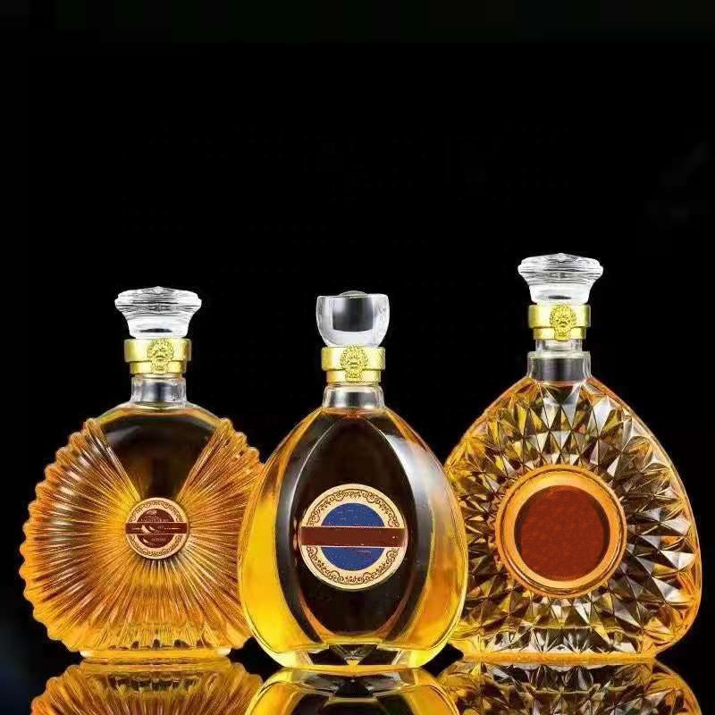 700ml 500ml 2リットル容量 超石灰ガラスボトル 冷凍ワイン ウォッカ ウィスキー
