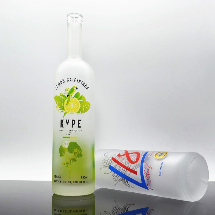 産業用飲料 コルクストッパー付き 空のガラスボトル 375ml 500ml 750ml