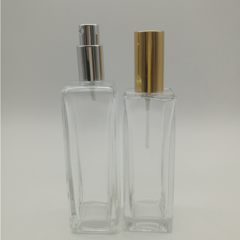 30ml 50ml 100ml スプレー・クリスタル 空のガラス 香水ボトル 高級ロゴ デカールまたは印刷