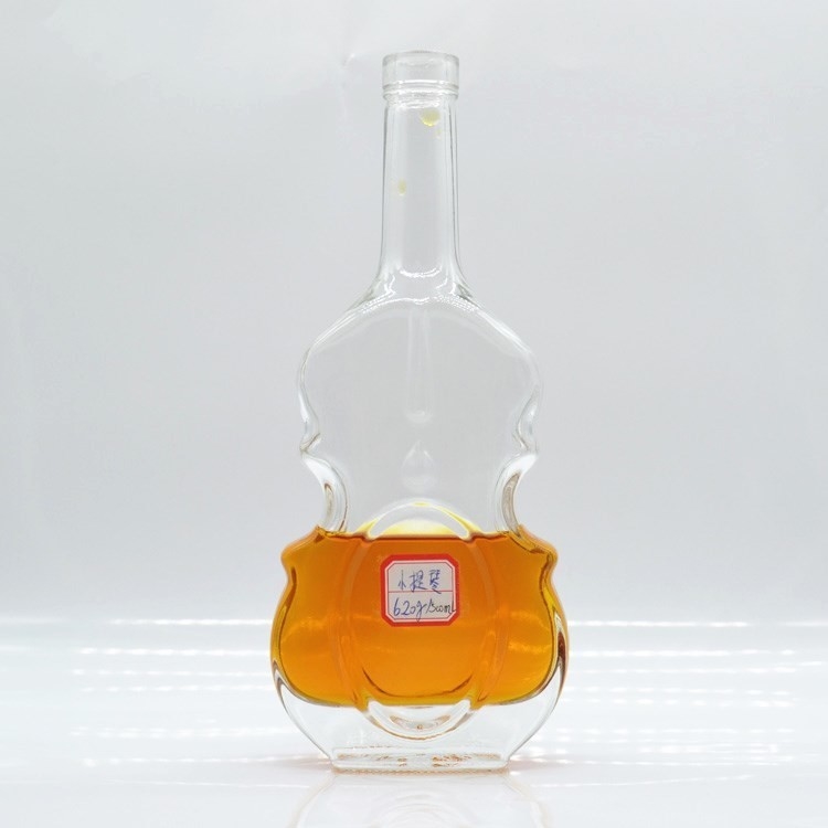 500ml 750ml スーパーフリントグラス ホワイトスピリット 酒瓶 ウォッカ ブランディ・ラムに最適