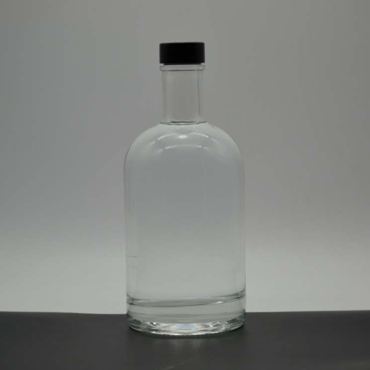 スーパーフリントガラス素材 750ml スクリューキャップ ジンガラスボトル